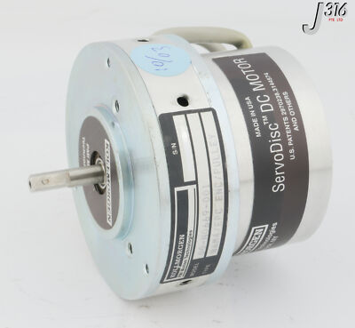 28244 KOLLMORGEN SERVODISC DC MTR N6M4/EPC ENC/PULLEY 00-N0669-001
