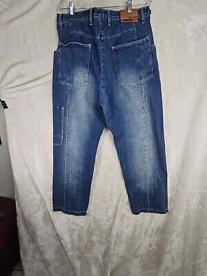 Phat Farm Jeans 36x33(Inseam Measures 31) Blue Baggy Loose Phat Farm Jeans 36x33(Inseam Measures 31) Blue Baggy Loose