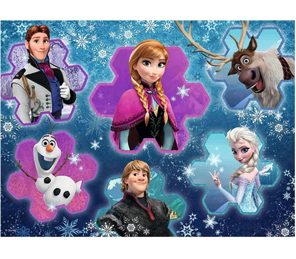 RAVENSBURGER PUZZLE FROZEN LA REGINA DELLE NEVI 300 Pz XXL + 9 ANNI PER BAMBINI - Immagine 2 di 2