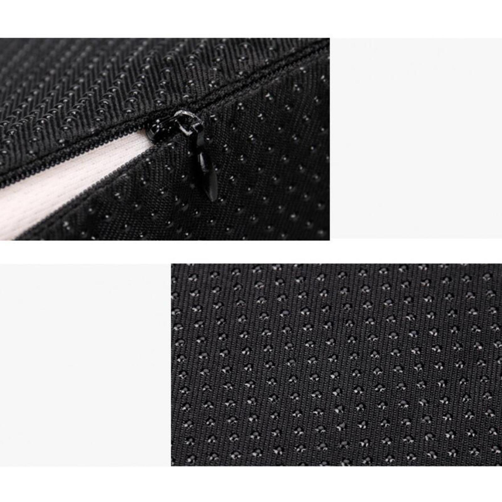 2x Memory Foam Ergonomic Foot Rest under Desk Leg Clearance Footrest