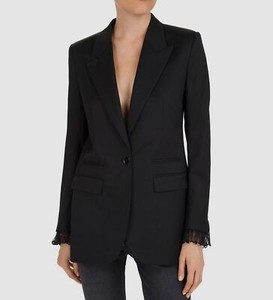 black lace blazer jacket