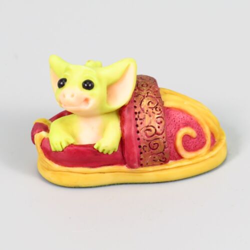 Slipper Sleeper Whimsical World of Pocket Dragons 1999 Real Musgrave Flambro - Picture 1 of 11