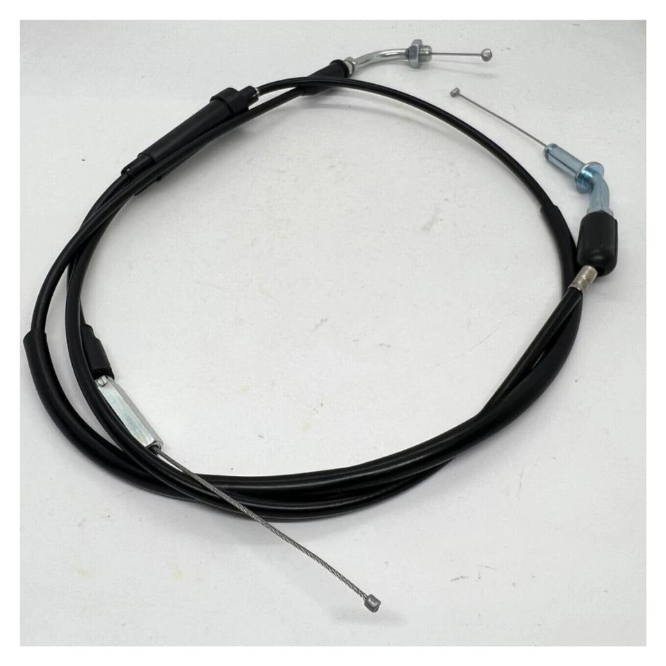 Se adapta a Yamaha DT125 DT175 cable del acelerador ORIGINAL JAPÓN conjunto nuevo Foto 2 de 4