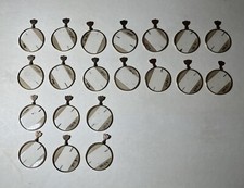 TRIAL LENSES 10 Pairs MINUS CYL Up To -7.00DC Optometry Optical TRIAL LENS 38mm