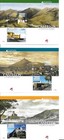 PORTUGAL AZORES MADEIRA EUROPA 3 MNH SOUVENIR SHEETS 2017 - CASTLES