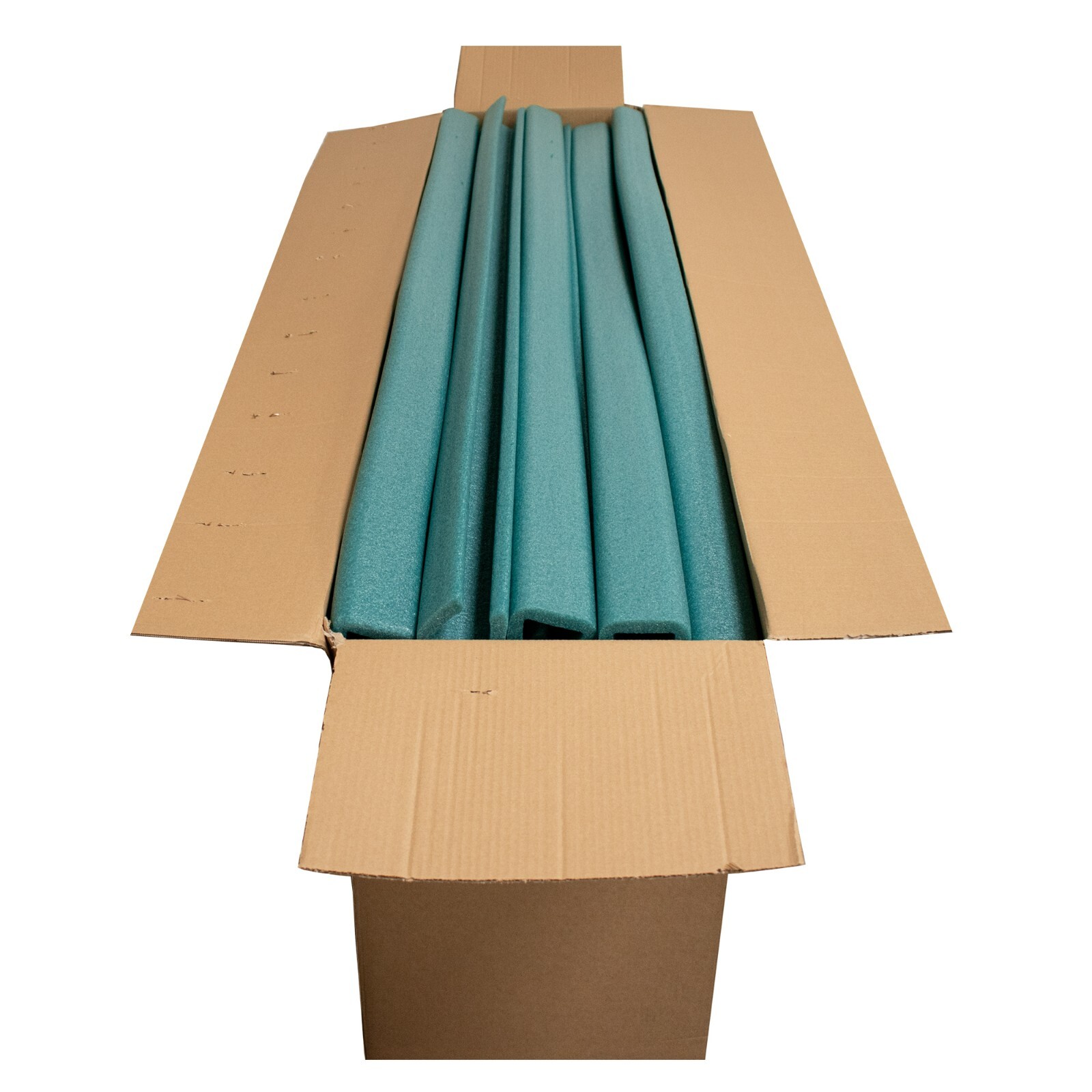 50 FOAM EDGE GUARDS 45-60mm(Apex)x2m(Length) Pallet Corner Protection REUSABLE