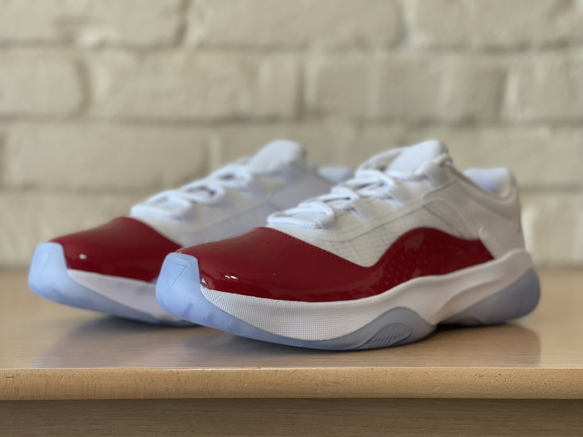 Nike Air Jordan XI 11 CMFT Low Cherry White Gym Red DN4180-116 Men