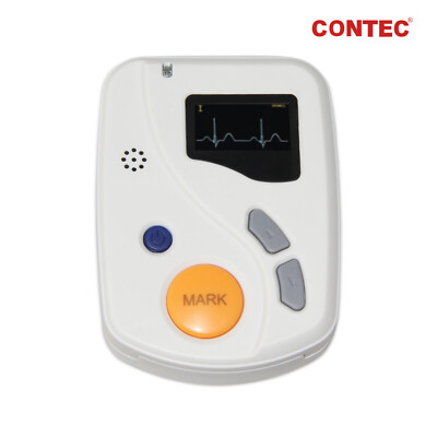 CONTEC 12 Kanal 24H EKG Holter Recorder Monitor Analyzer, USB PC Software, CE