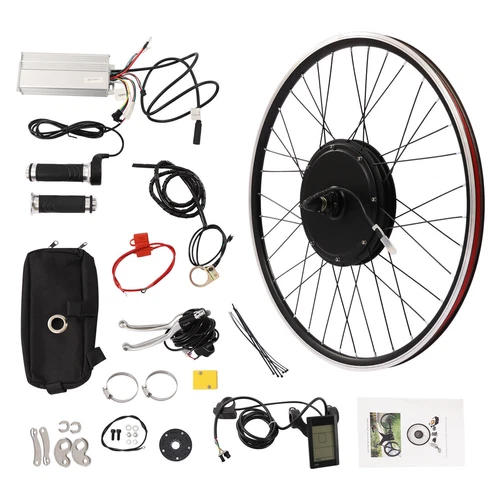 1200W 700cc Bicycle Hub Motor Front Wheel Universal Ebike Conversion Kit HOT - Picture 2 of 22
