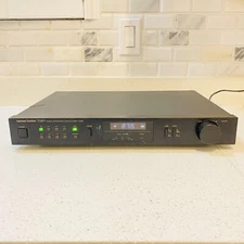 Harman Kardon TU-911 Digital Synthesized Quartz Tuner Black Tested Working