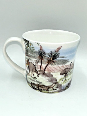 Ashdene Wildlife Australia Collection Bone China Coffee Tea Cup Kangaroo