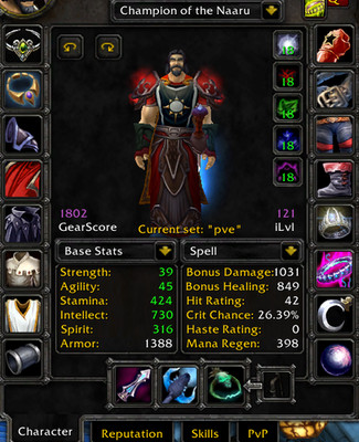 WOW Anniversary TBC 70 Mage  2/5 T5 Spineshatter Lösungsbuch BIS  SSC/TK ATTUNED
