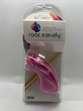 Pdp Rock Candy Control Stick Nunchuck Neon Pink For Nintendo Wii / Wii U - NEW