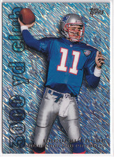 1995 Topps 1000/3000 Yard Club Power Boosters #30 Drew Bledsoe