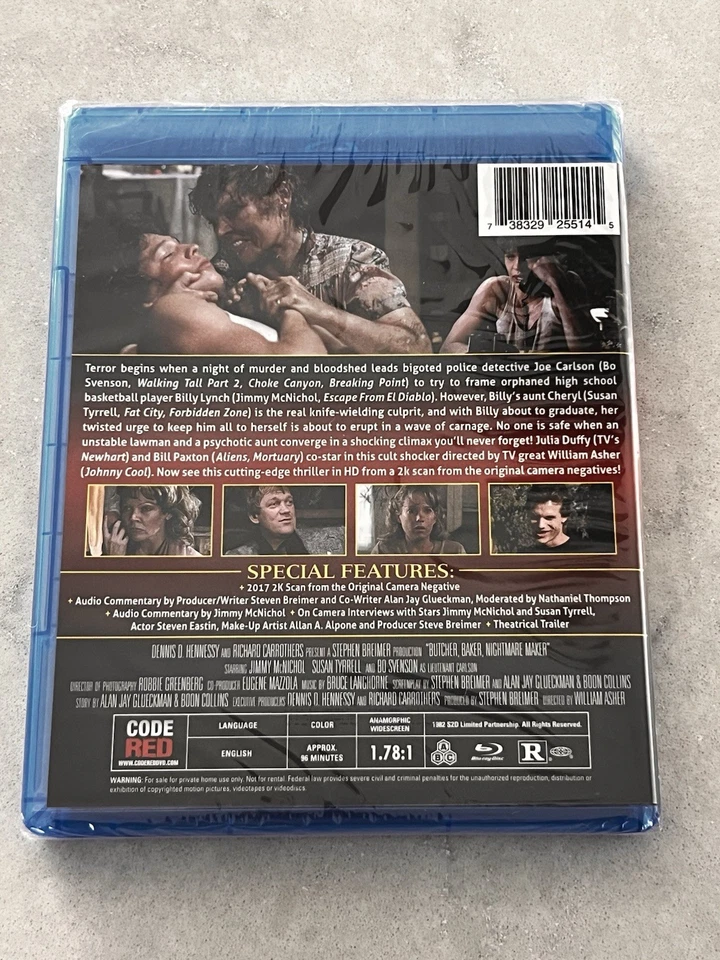 Butcher Baker Nightmare Maker (1981) Region Free Blu Ray - New - Video Nasty - image 2 of 2