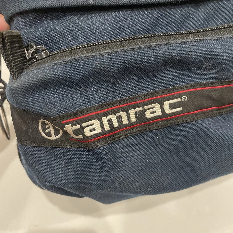 De Colección Bolso para Cámara Tamrac Azul Modelo 704 EE. UU. Conversión Cinturón de Cadera *Sin Correa para el Hombro* Foto 3 de 4