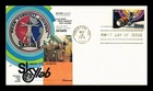 DR JIM STAMPS US COVER SKYLAB ORBITING SPACE LABORATORY FDC SCOTT 1529 FLEETWOOD