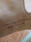 Jack Rogers Size 8.5 Willa T-Strap Natural Cork Gold Floral Wedge Strappy Sandal — photo 3