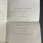 1946 Uss Valley Forge CV-45 Commissioning Program +90 Snapshot Photos BW — photo 2