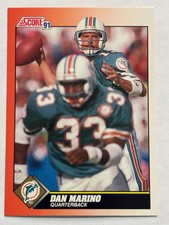 1991 Score #385 Dan Marino Miami Dolphins