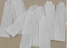 24mm White Glassine Wax Bags – Premium Quality, 600pcs