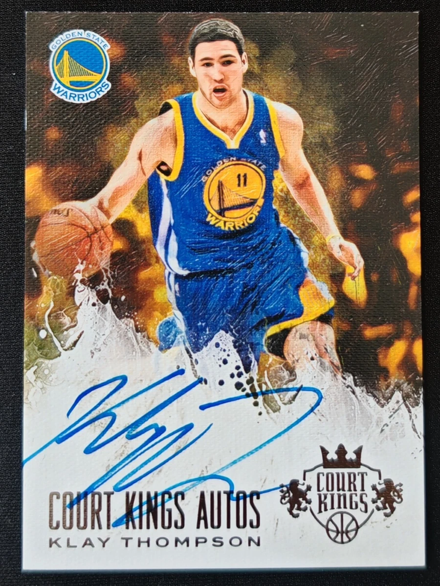 Klay Thompson Basketball Autographed Sports Trading Cards