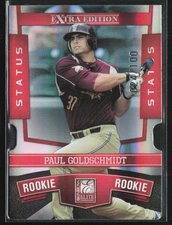 Paul Goldschmidt 2010 Donruss Elite Extra Edition Status /100 #191 Arizona