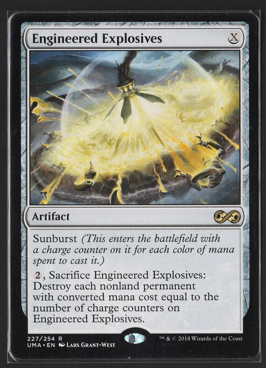 Engineered Explosives - Ultimate Masters (UMA) - MTG Artifact Rare - 227/254