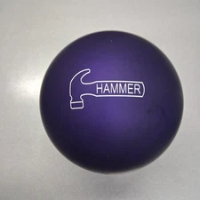 Hammer Purple Pearl Urethane purple pin  bowling  ball  16 LB.  new in box  #541