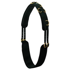 Weaver Skóra Neopren Trening Surcingle z mosiężnymi pierścieniami Dee -