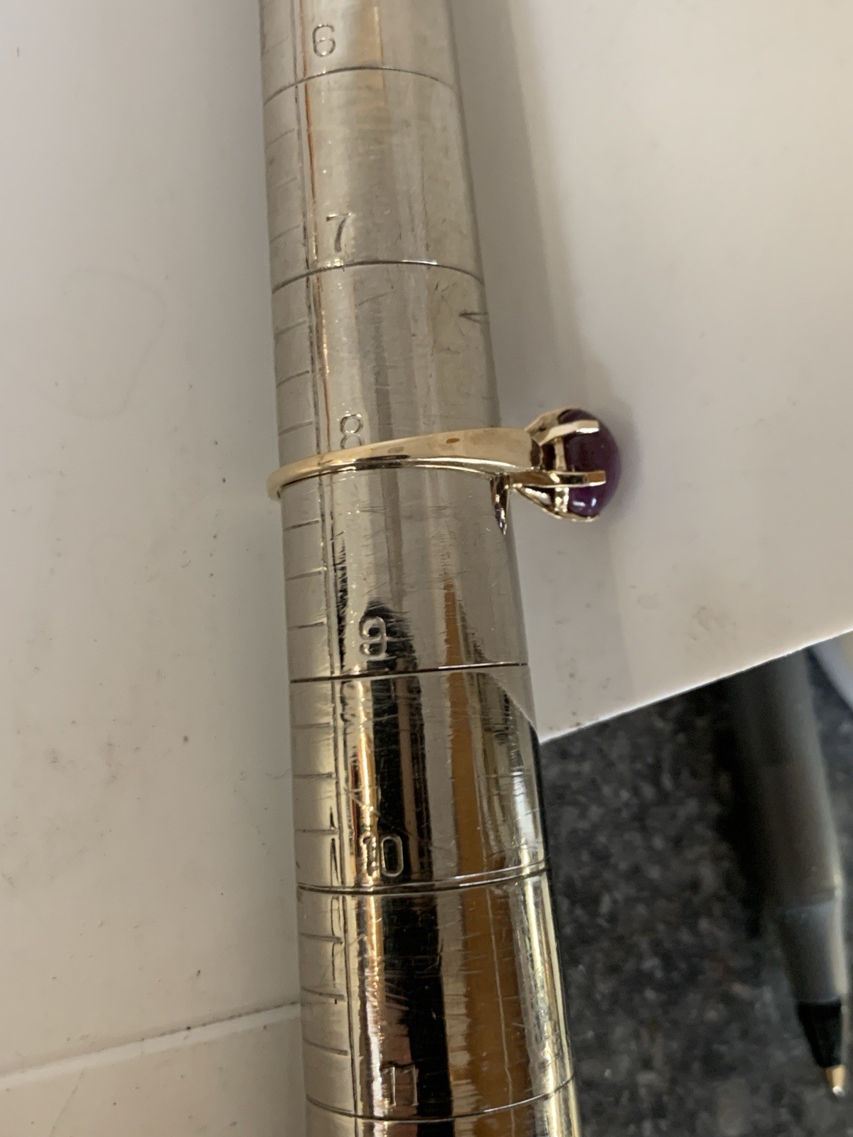 10k star ruby ring - India - READ DESCRIPTION - image 5