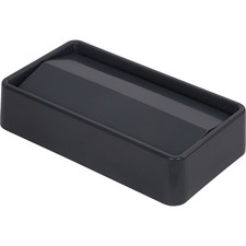 Tapa de contenedor de residuos Carlisle 34202423 TrimLine gris con tapa oscilante