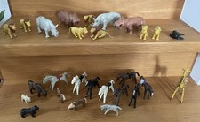 Playmobil Konvolut Tiere Nashorn Nilpferd L&ouml;wen Pferde Hund Seehund
