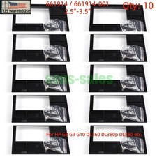 X10 661914-001 2.5" to 3.5"HDD Adapter Tray for HP G8 G9 G10 DL360 DL380p ML350