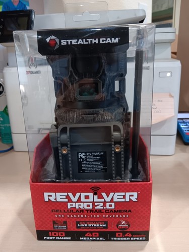 Stealth Cam Revolver 36MP 360 Degree Cellular Trail Camera - New Box Opened - Picture 1 of 9