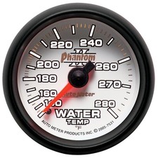 Auto Meter Coolant Temperature Gauge 7531 Phantom Ii 140 To 280f 2-116