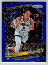 2025 Panini Prizm WNBA #24 Kia Nurse Blue Velocity Prizms Basketball