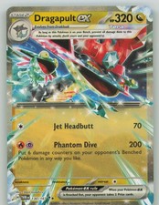 Dragapult ex 130/167 Holo Twilight Masquerade Pokemon NM