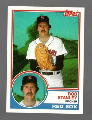 1983 Topps Bob Stanley Boston Red Sox #682 Near Mint or Better