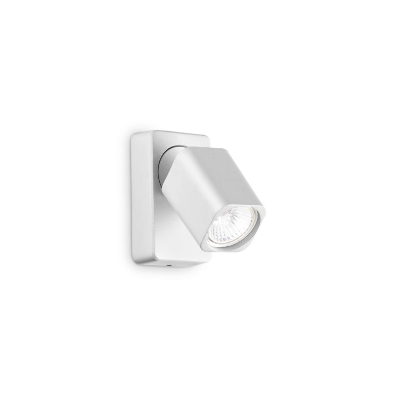 Applique Ideal Lux 294766 RUDY AP1 Bianca GU10 Faretto Snodabile