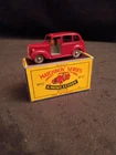 Moko Lesney Matchbox Austin Metropolitan Taxi No.17 Grey Wheels Yellow Driver