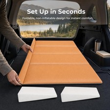 Folding Car Sleeping Pad for Travel | for Camping - for Long Drives