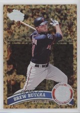 2011 Topps Update Cognac Diamond Anniversary Drew Butera #US311 0c4