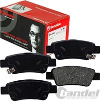 Brembo Bremsbelagsatz BremsbelÄGe Bremsen Hinten Passend FüR Honda CR-V Iii Iv