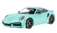 "Minichamps 1:18 Porsche 911 (992) Turbo S Coupe Sport Design (2021) \"Mint Green\""