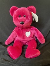 Ty Valentina the Red Bear Beanie Baby