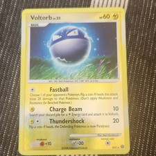 Pokémon Voltorb Shiny Holo Rare SH3 Stormfront 2008 Basic 60HP Charge Beam on eBay