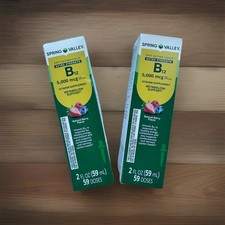 Spring Valley Liquid Vitamin B12 5000 mcg Ext...