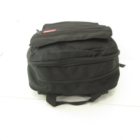 Swisswin Multi-Pocket Rucksack Backpack Black Org… - image 4