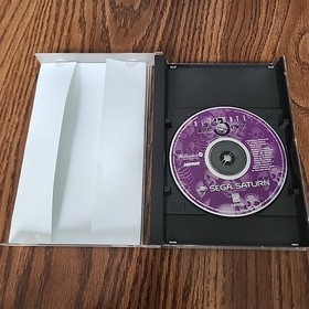 ULTIMATE MORTAL KOMBAT 3 SEGA SATURN 1996 BOX & DISC ONLY Printed Front Box Art 